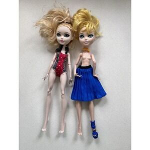 Ever After High Lot Of 2 Dolls Circa 2012 - As Pictured